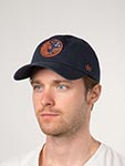Бейсболка AMERICAN NEEDLE арт. SMU674A-HTC Hiroshima Carp Southpaw NPL (темно-синий)